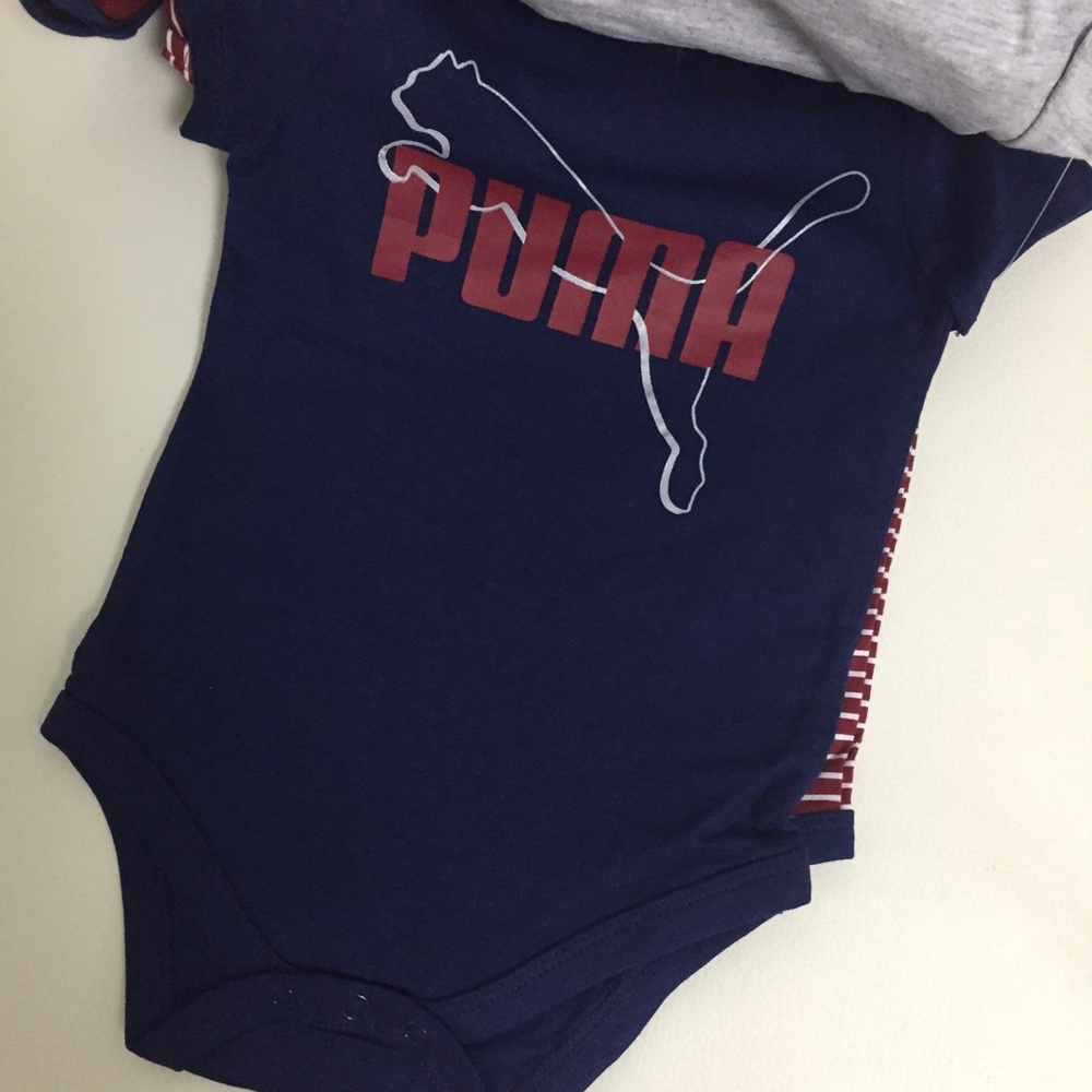 Puma baby boy bodysuits 5pc set - Picture 4 of 5